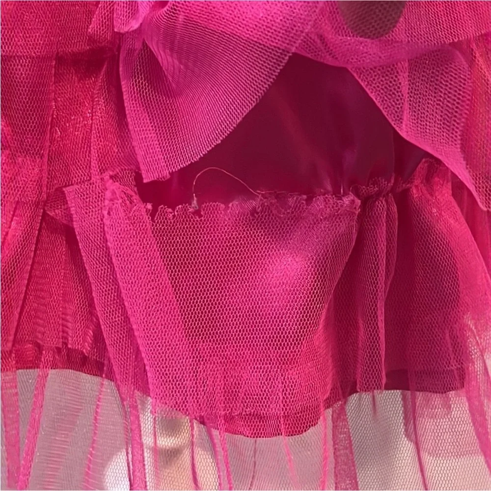 Authentic Blueberi Boulevard little girls hot pink dress sz 6